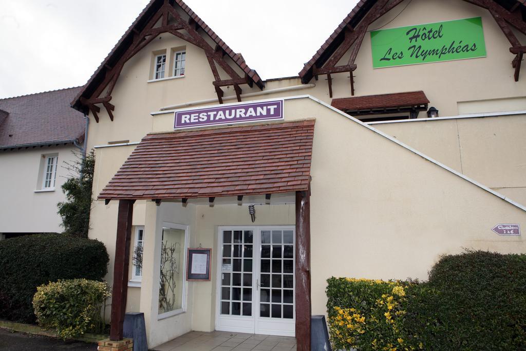 Hôtel Les Nymphéas Chaufour-les-Bonnieres Exterior foto